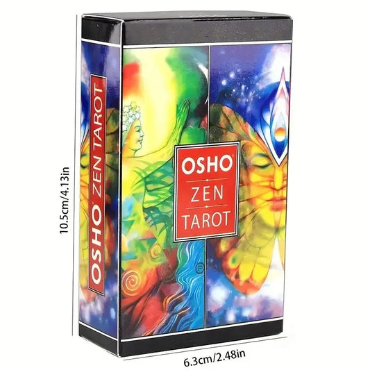 Osho Zen Tarot Cards – 78-Card Visionary Divination Deck (English Edition)