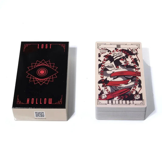 The Lost Hollow Tarot Cards – Mystical Tarot Deck for Women & Girls (Green Witch Edition)