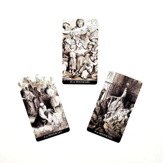 Gustave Doré Tarot Cards – 78-Card Divination & Meditation Deck