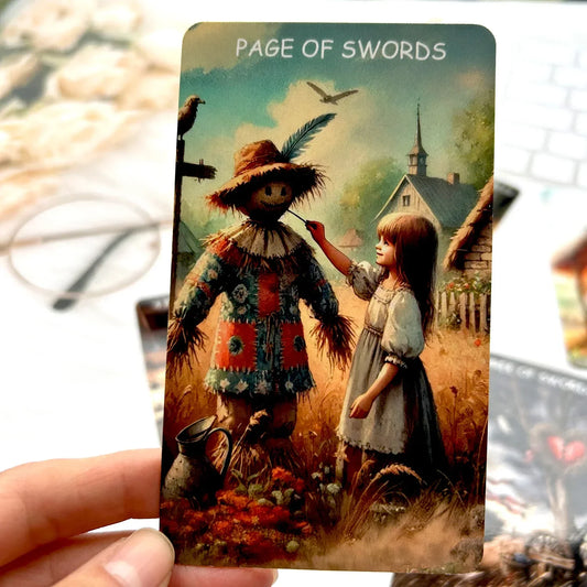 Scratch-Proof Tarot Card Deck – 78 PCS Double-Sided Divination Set (70 × 120 mm)